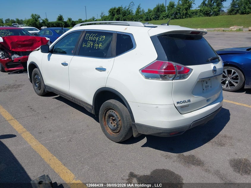 Vin: 5n1at2mtxgc884707, lot: 3069130, nissan rogue s/sl/sv 20163