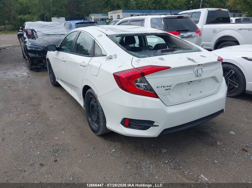 Vin: 2hgfc2f58gh028765, lot: 3069138, honda civic lx 20163
