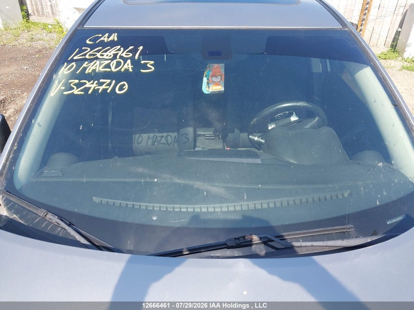 2010 MAZDA 3 HATCHBACK 2.5L I-4 DOHC, VVT, 167HP