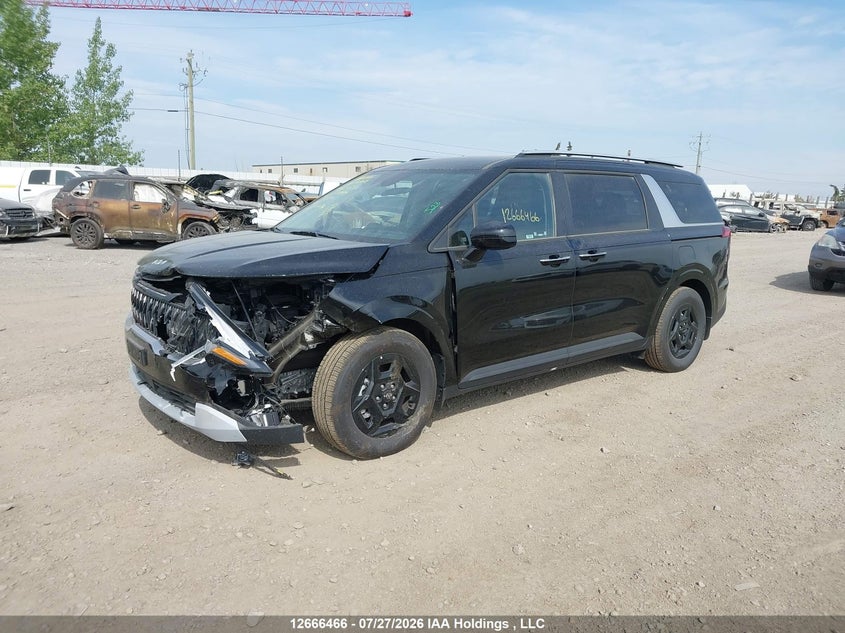 2026 Kia Carnival, Front, IAAI, VIN KNDNB5K34T6637236 — photo 2