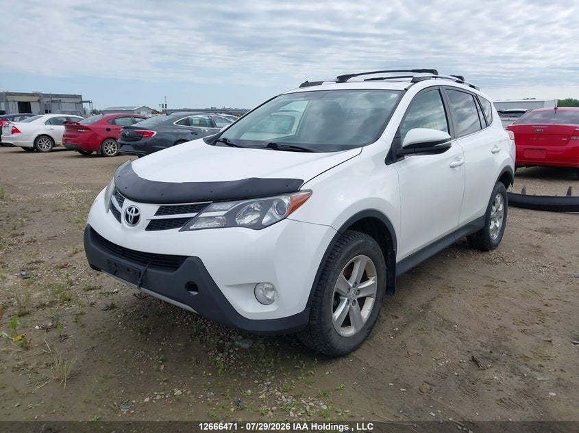 2013 Toyota RAV 4, Удар сзади, IAAI, VIN 2T3RFREV0DW002105 — фото 2
