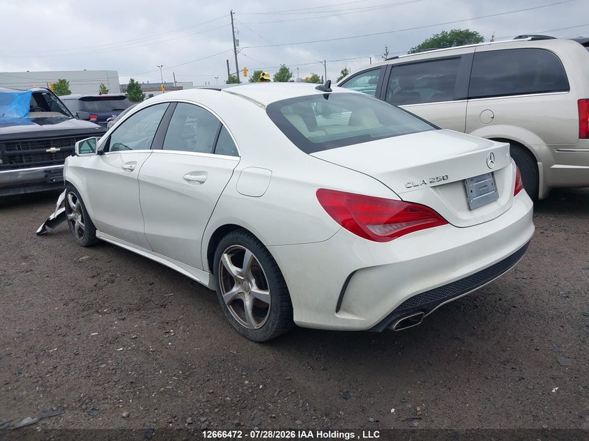 Vin: wddsj4eb8en104842, lot: 3069163, mercedes-benz cla 250 20143