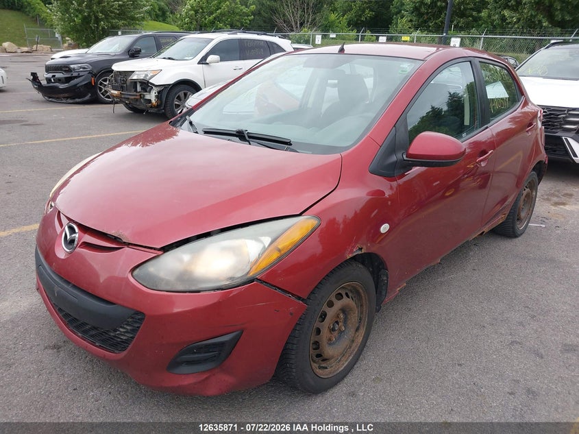 Vin: jm1de1ky1e0180544, lot: 3069171, mazda mazda2 gx 20142
