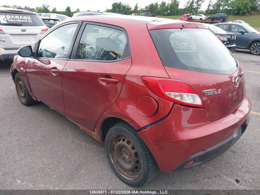 Vin: jm1de1ky1e0180544, lot: 3069171, mazda mazda2 gx 20143