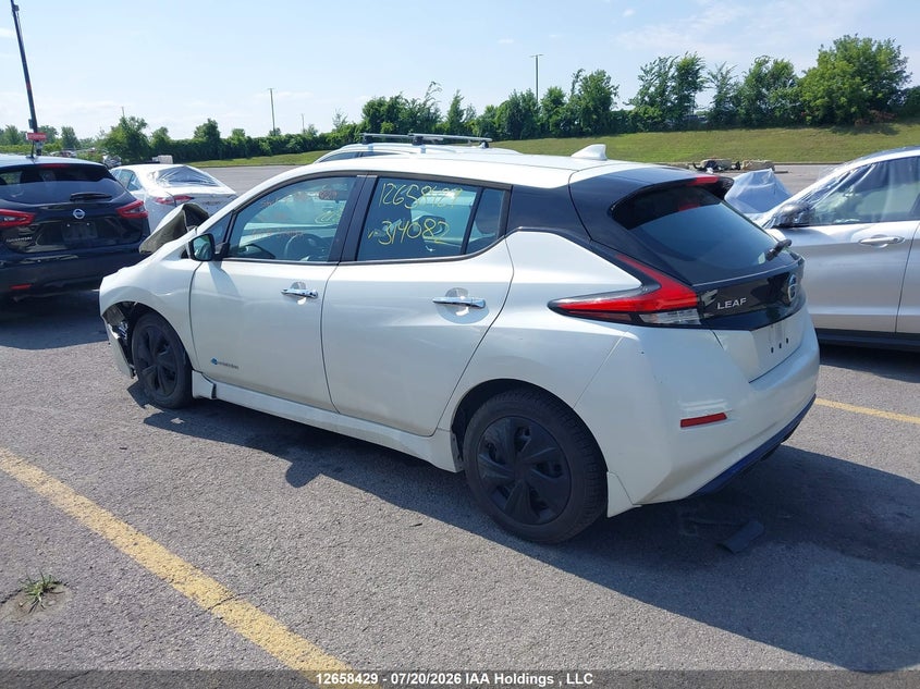 Vin: 1n4az1cp9jc314082, lot: 3069194, nissan leaf s/sl/sv 20183