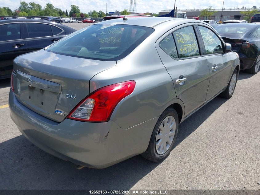 Vin: 3n1cn7ap3cl873030, lot: 3069229, nissan versa 1.6 sv 20124