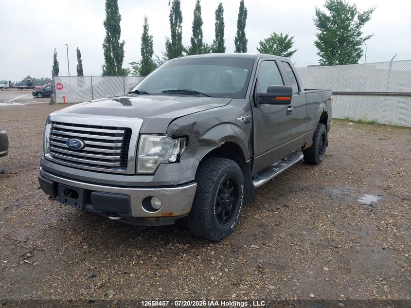 2010 Ford F-150 Stx/Xl/Xlt, Удар спереди, IAAI, VIN 1FTEX1E80AFC73699 — фото 2