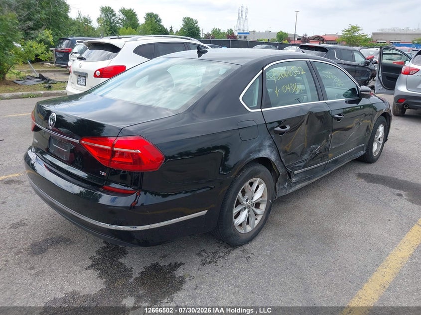 Vin: 1vwas7a39gc043161, lot: 3069247, volkswagen passat s/r-line 20164