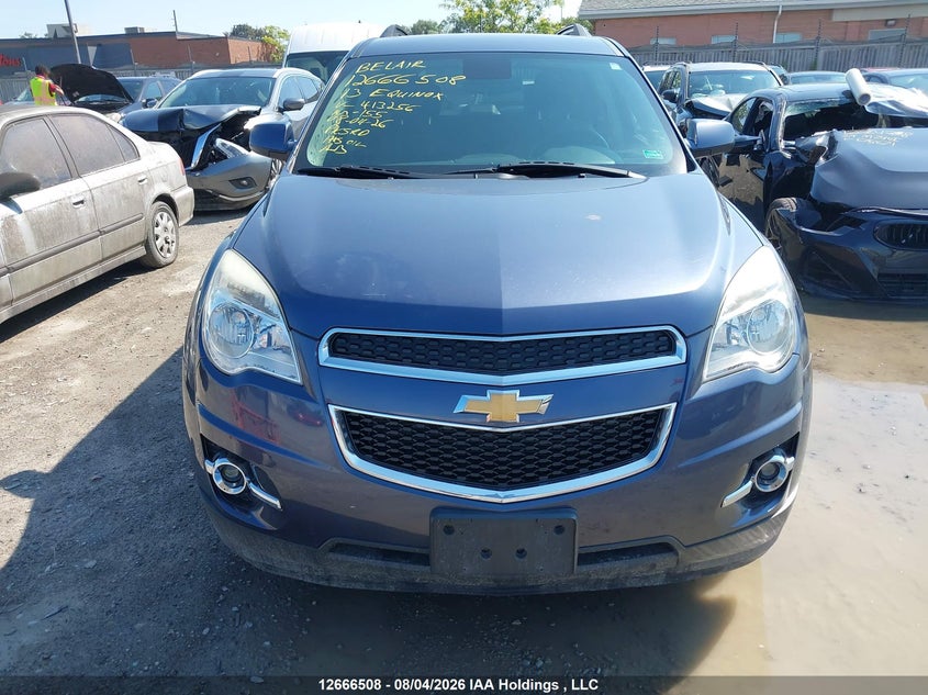 2013 CHEVROLET EQUINOX SPORT UTILITY VEHICLE 2.4L I4 FI DOHC 16V NF4