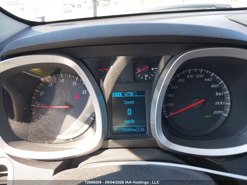 2013 CHEVROLET EQUINOX SPORT UTILITY VEHICLE 2.4L I4 FI DOHC 16V NF4