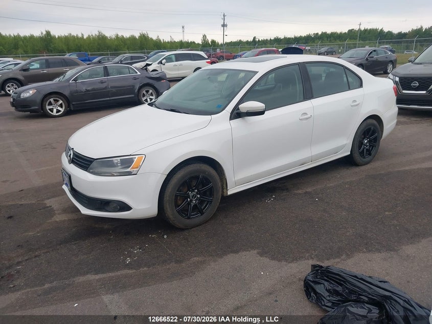2013 Volkswagen Jetta Se, Правый зад, IAAI, VIN 3VWDK7AJ6DM408479 — фото 2