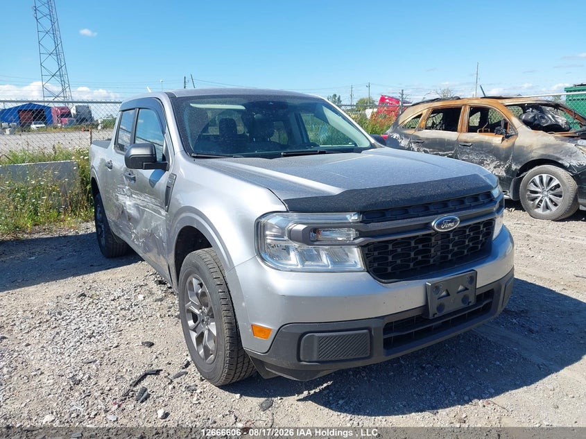 2023 Ford Maverick Xlt, Right Side, IAAI, VIN 3FTTW8E34PRA81883
