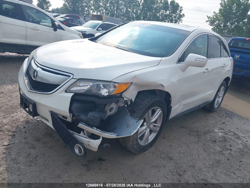2014 Acura RDX, Удар спереду, IAAI, VIN 5J8TB4H32EL805972 — фото 2