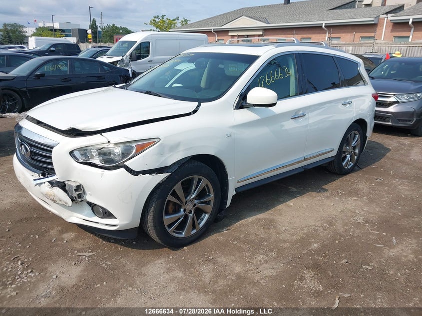 Vin: 5n1al0mm1ec536921, lot: 3069389, infiniti qx60 20142