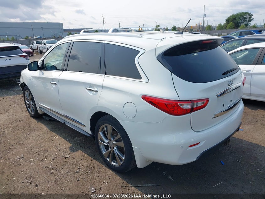 Vin: 5n1al0mm1ec536921, lot: 3069389, infiniti qx60 20143