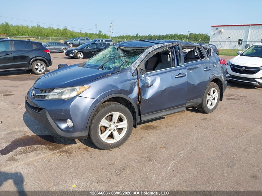 2013 Toyota RAV 4, Удар спереду, IAAI, VIN 2T3RFREV7DW007902 — фото 2