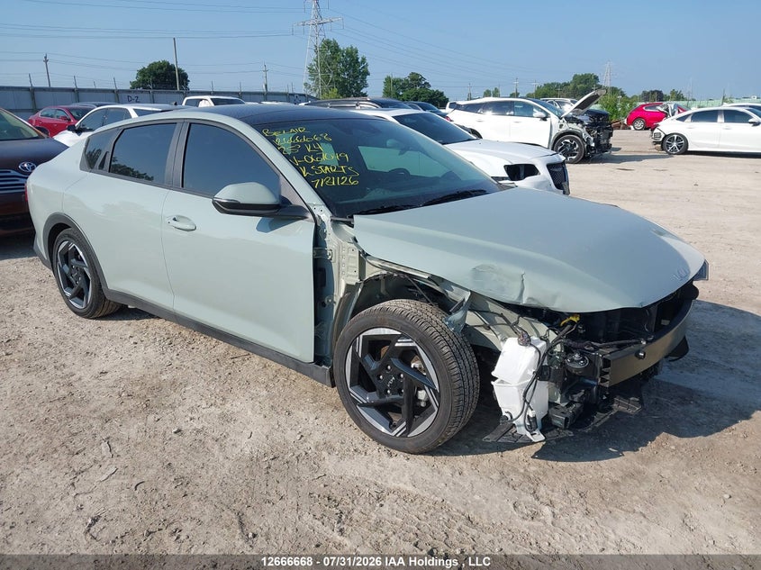 Vin: 3kpfu4de3se067049, lot: 3069424, kia k4 ex/ex+ 2025 img_1