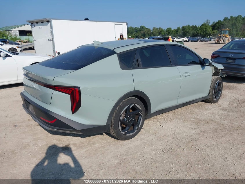 Vin: 3kpfu4de3se067049, lot: 3069424, kia k4 ex/ex+ 20254