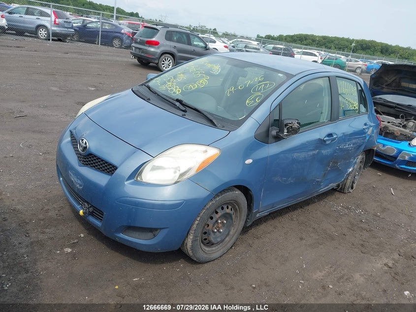 Vin: jtdkt4k30b5336588, lot: 3069425, toyota yaris 20112