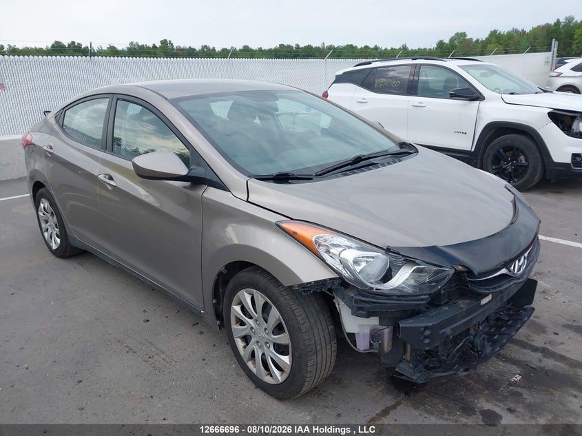 Vin: 5npdh4aexdh281258, lot: 3069452, hyundai elantra gl 20131