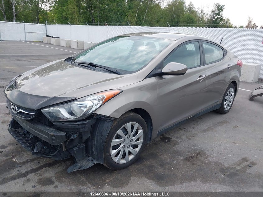 Vin: 5npdh4aexdh281258, lot: 3069452, hyundai elantra gl 20132