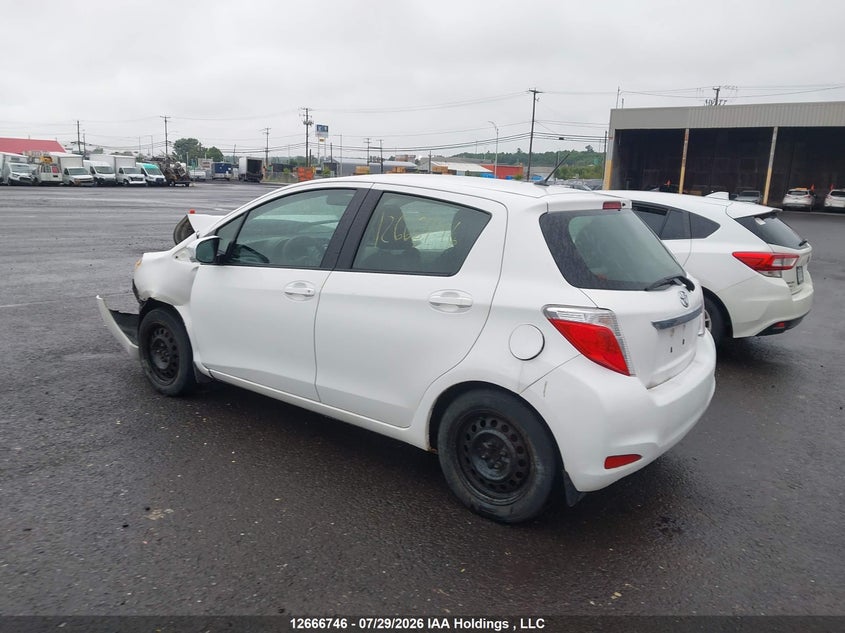 Vin: jtdktud34cd506228, lot: 3069502, toyota yaris 20123
