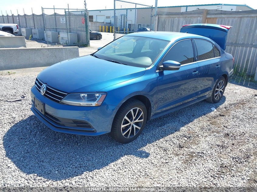 2017 Volkswagen Jetta, Удар ззаду, IAAI, VIN 3VWDB7AJ6HM383329 — фото 2