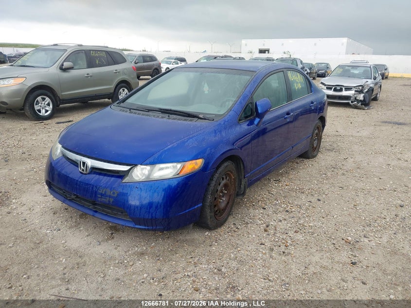 2006 Honda Civic, Благотворительность, IAAI, VIN 2HGFA16546H032147 — фото 2