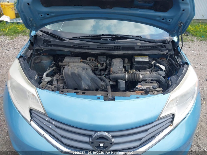 2014 NISSAN VERSA HATCHBACK 1.6L I-4 DOHC, VVT, 109HP