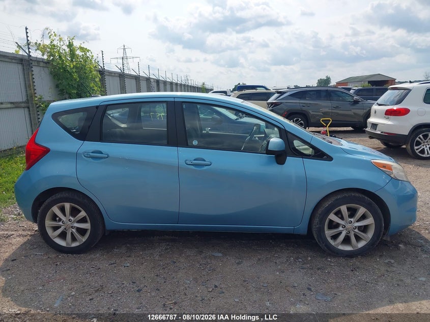 2014 NISSAN VERSA HATCHBACK 1.6L I-4 DOHC, VVT, 109HP