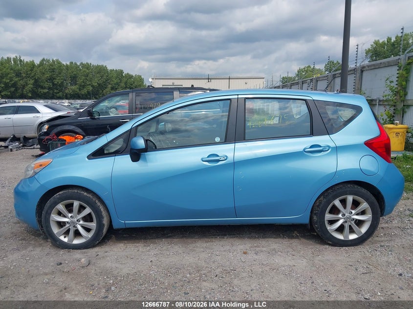 2014 NISSAN VERSA HATCHBACK 1.6L I-4 DOHC, VVT, 109HP