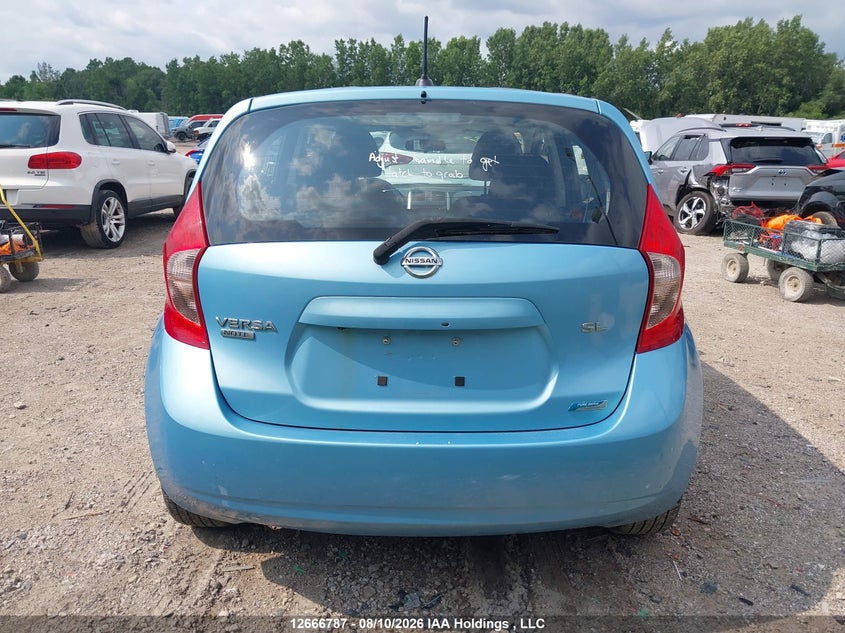 2014 NISSAN VERSA HATCHBACK 1.6L I-4 DOHC, VVT, 109HP