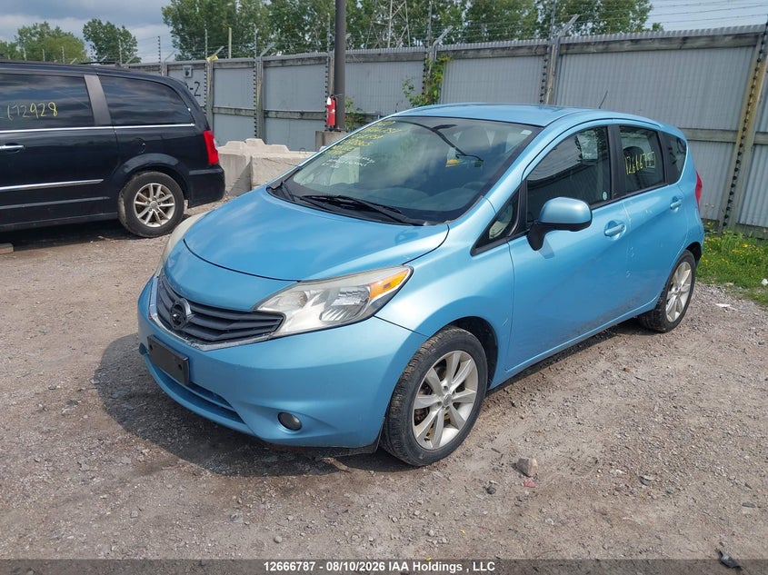 2014 Nissan Versa, Water, IAAI, VIN 3N1CE2CP7EL378865 — photo 2