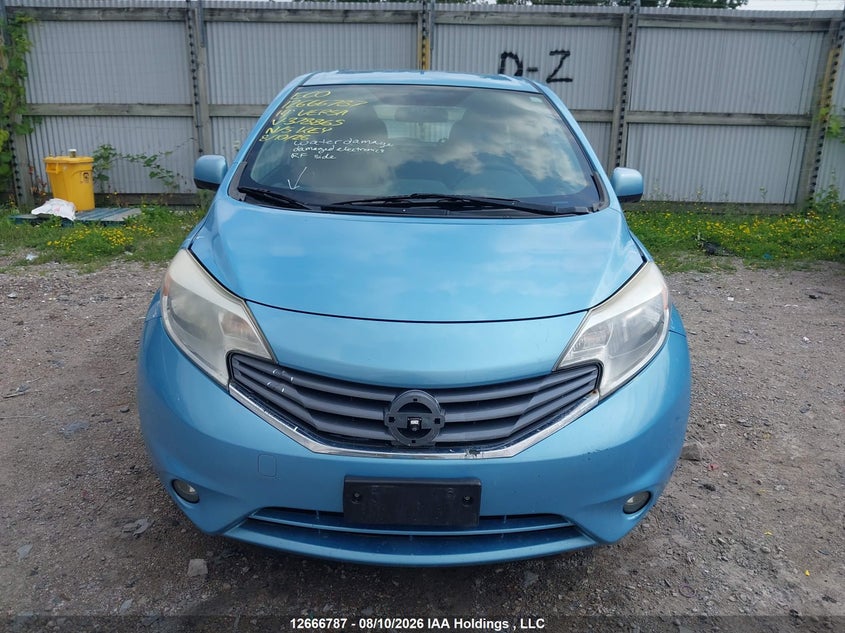 2014 NISSAN VERSA HATCHBACK 1.6L I-4 DOHC, VVT, 109HP