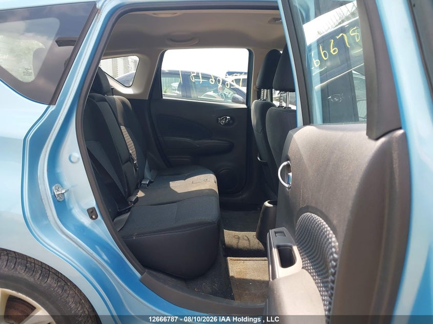 2014 NISSAN VERSA HATCHBACK 1.6L I-4 DOHC, VVT, 109HP