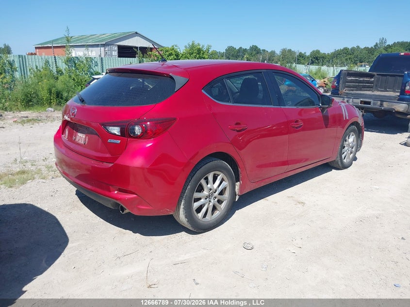 Vin: 3mzbn1l76hm124756, lot: 3069546, mazda mazda3 gs 20174