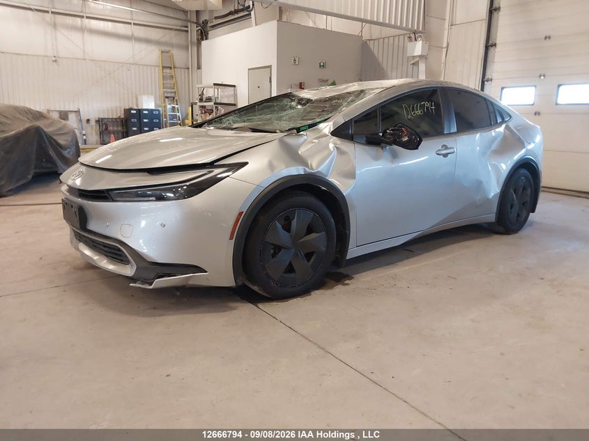 Vin: jtdacacu1r3022889, lot: 3069552, toyota prius prime se/xse/xse premium 20242