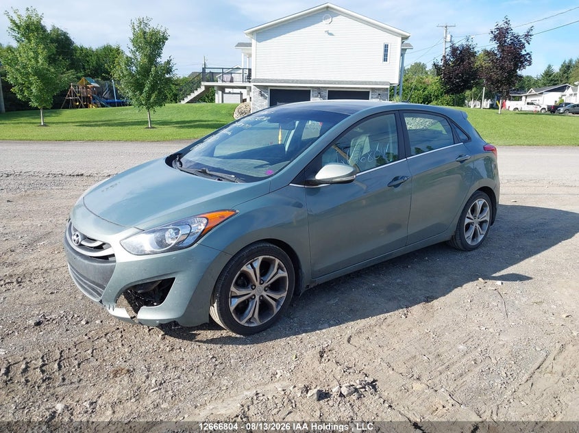 2013 Hyundai Elantra Gt Se, Front, IAAI, VIN KMHD35LE0DU017131 — photo 2