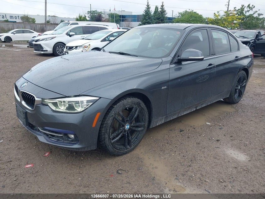 Vin: wba8e3c50gk501639, lot: 3069565, bmw 328i xdrive 20162