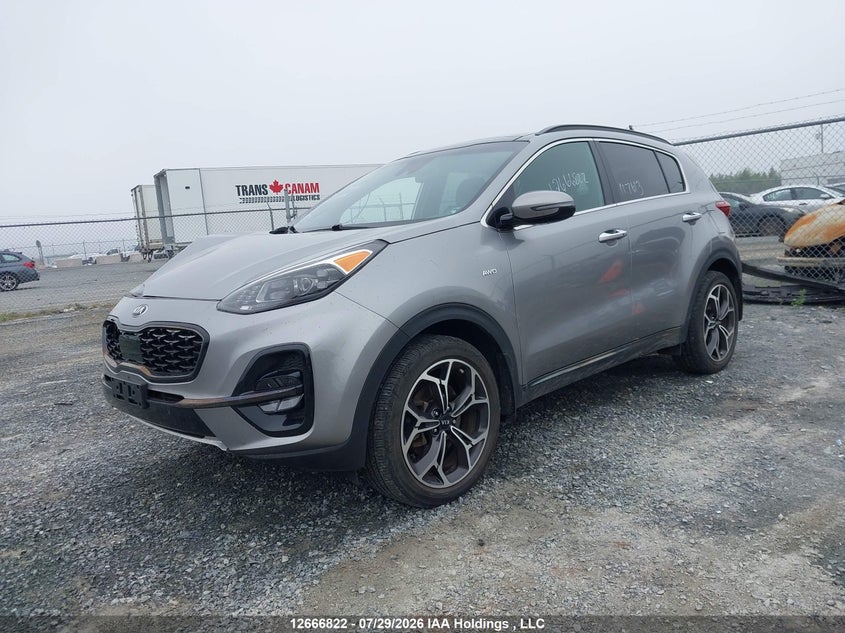 2021 Kia Sportage Sx, Front, IAAI, VIN KNDPRCA68M7857379 — photo 2
