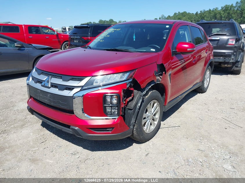 2024 Mitsubishi Rvr Se/Sel/Noir/Gt, Left Side, IAAI, VIN JA4AJVAW3RU607379 — photo 2