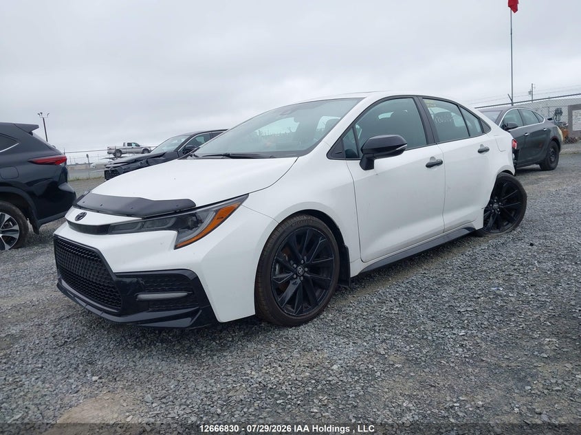 Vin: 5yfb4rbe6lp048140, lot: 3069588, toyota corolla se 20202