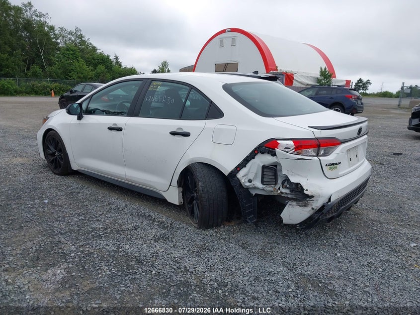Vin: 5yfb4rbe6lp048140, lot: 3069588, toyota corolla se 20203
