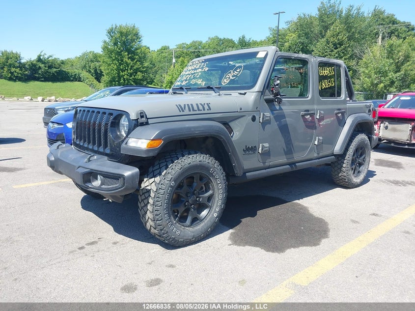Vin: 1c4hjxdgxmw828513, lot: 3069593, jeep wrangler 20212