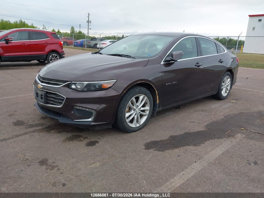 Vin: 1g1ze5st5gf349085, lot: 3069619, chevrolet malibu 1lt 20162