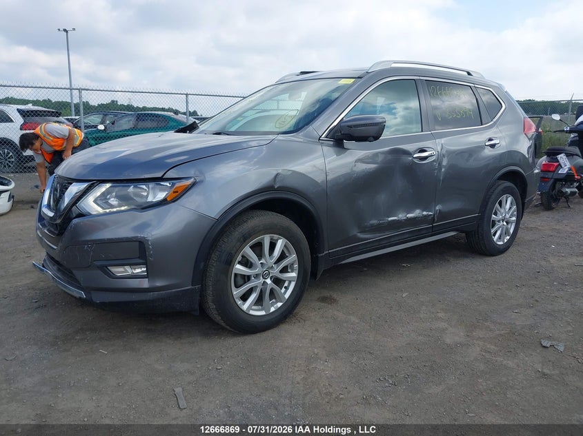 Vin: 5n1at2mv8hc853894, lot: 3069628, nissan rogue sv/sl 20172