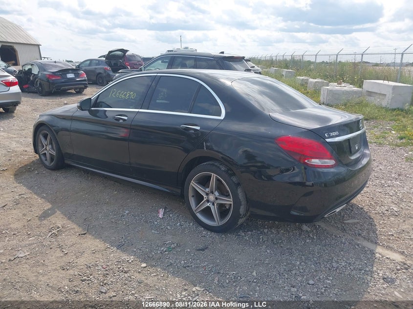Vin: 55swf4kb4hu190119, lot: 3069649, mercedes-benz c 300 20173