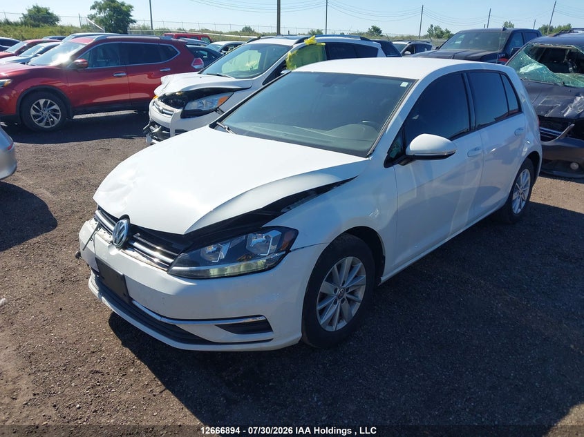 Vin: 3vwg17au4jm281897, lot: 3069653, volkswagen golf 1.8 tsi comfortline/1.8 tsi highline/1.8 tsi trendline 20182