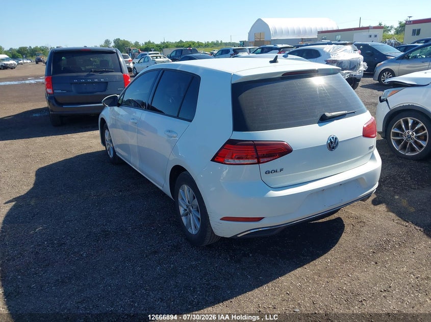 Vin: 3vwg17au4jm281897, lot: 3069653, volkswagen golf 1.8 tsi comfortline/1.8 tsi highline/1.8 tsi trendline 20183