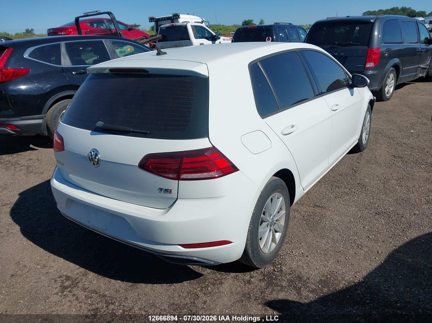 Vin: 3vwg17au4jm281897, lot: 3069653, volkswagen golf 1.8 tsi comfortline/1.8 tsi highline/1.8 tsi trendline 20184